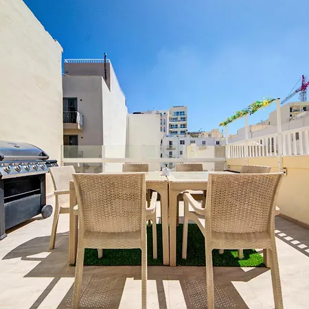 Apartment 5 Bedroom House With Jacuzzi In St Julian's *