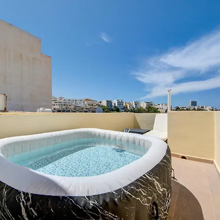 Charming With Jacuzzi In St Julians Apartment *